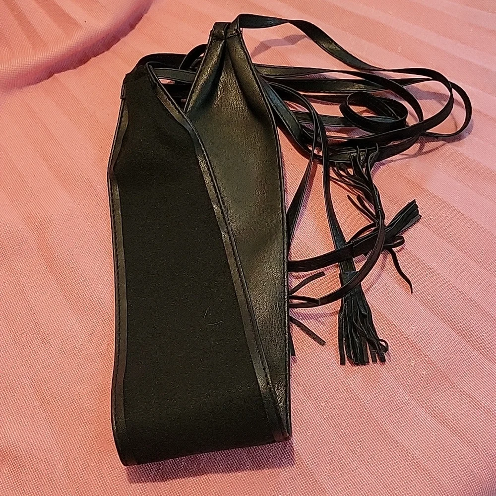 Vegan Leather Wrap Tassel Belt - Picture 8 of 13